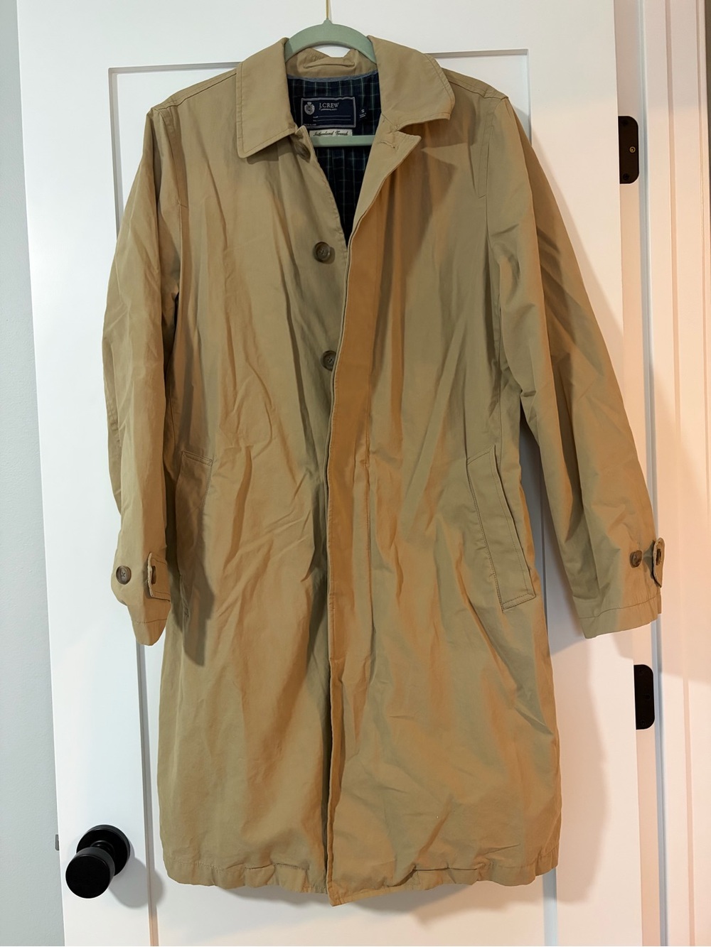 J. Crew Beige Classic Trench Coat